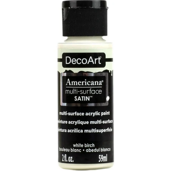 Americana Acrylic Satin White Birch - 60ml