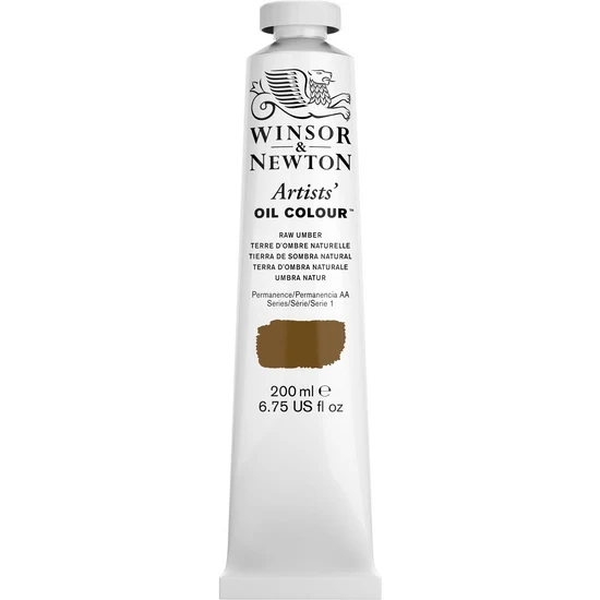 Artist oil - 200ml - raw umber - s1