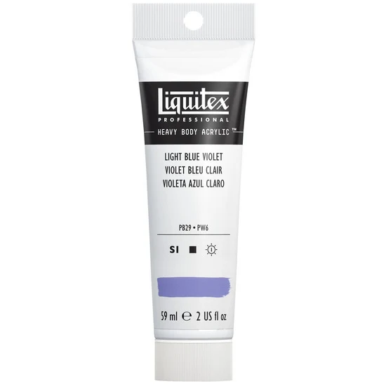 Acrylic hb - 2oz - light blue violet - s1a