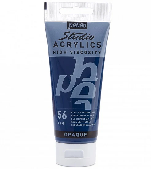 Acrylic hv - studio - 100ml - prussian blue hue