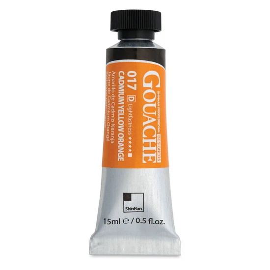 Designers gouache 15ml - cadmium orange yellow series d