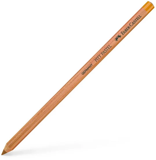 Pastel pencil brown ochre