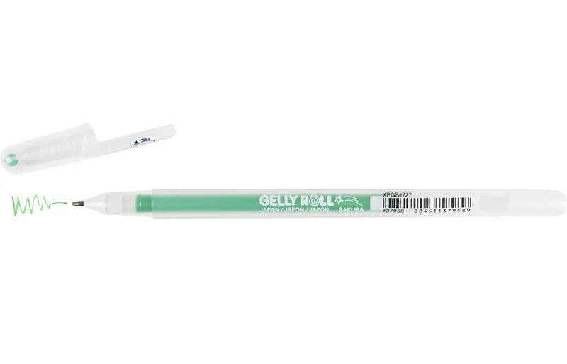 Gel pen gelly roll stardust 0.5mm lime green