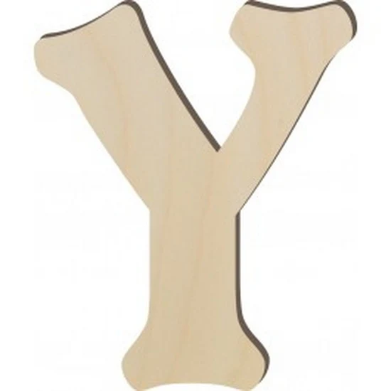**Wooden Letter Y 10 In