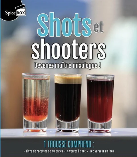 Shots et shooters : devenez maître mixologue ! Cof.