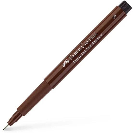 Pitt fineliner marker 0.3mm dark sepia