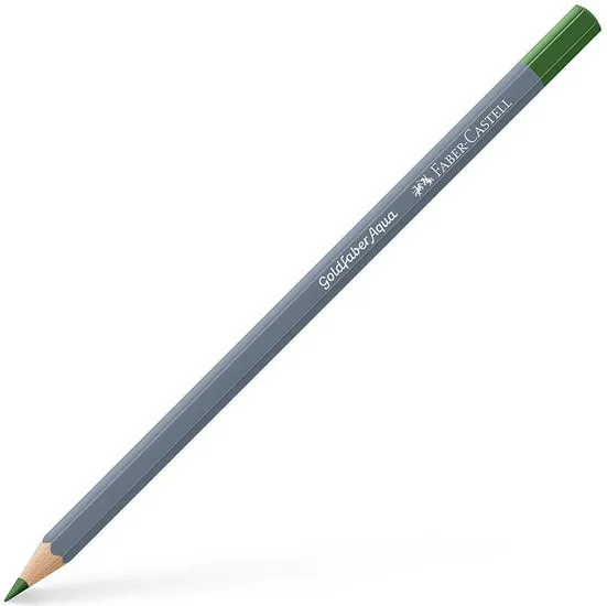 Goldfaber aqua watercolour pencil permanent olive green