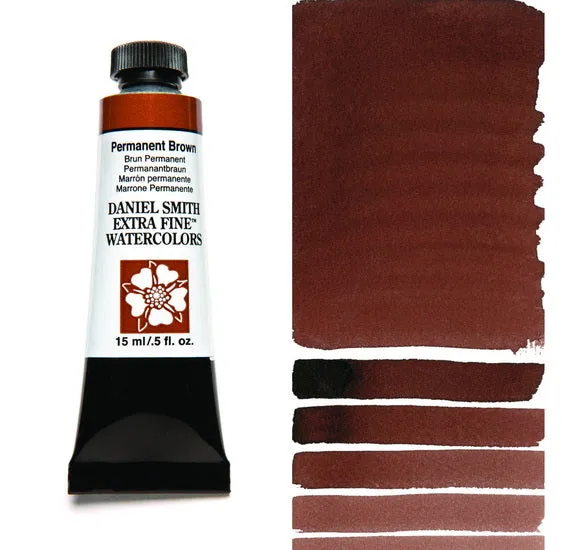 Watercolor Tube Permanent Brown S2 - 15ml