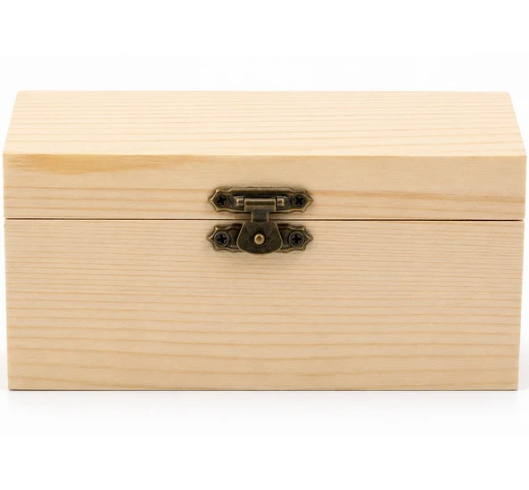 Wood Treasure Chest