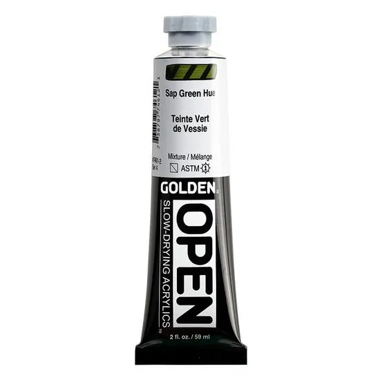 Acrylic open - 2 oz sap green hue s4