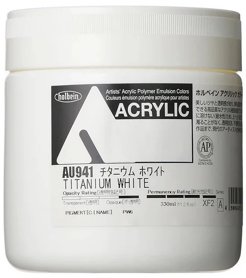 Acrylic HB Titanium White Series A -330ml