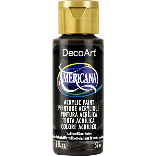 Americana Acrylic Traditional Burnt Umber - 60ml
