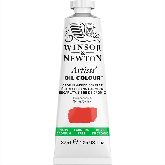 Artist oil - 37ml - cadmium-free scarlet - s4
