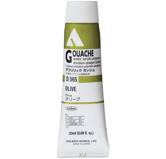 Acryla Gouache Olive Series A - 20ml