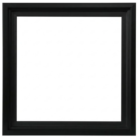 Floater Frame Regular - Black - 12x12 In