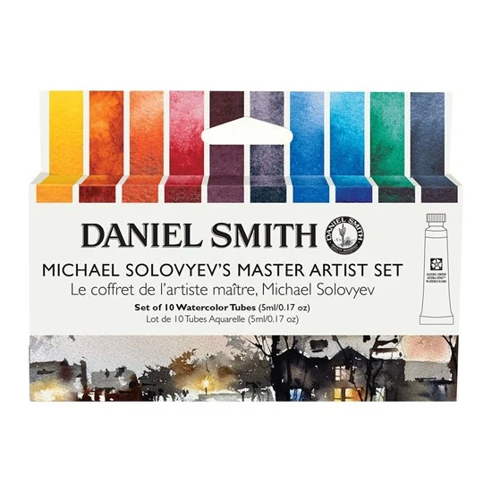 Set of Watercolor Tubes Michael Solovyev - 10X5ml