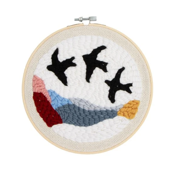 Punch Needle Set Birds