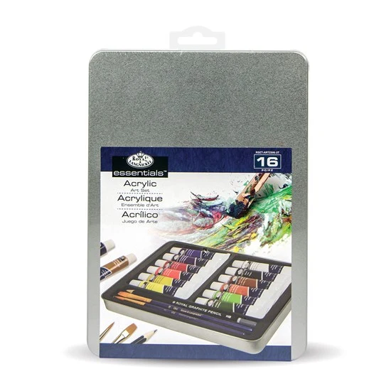 Set of Acrylic Paint 16 pcs