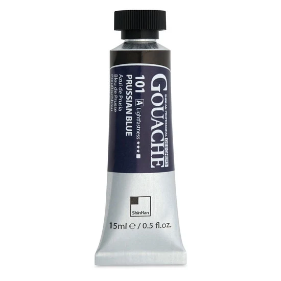 Designers Gouache Prussian Blue Series A - 15ml