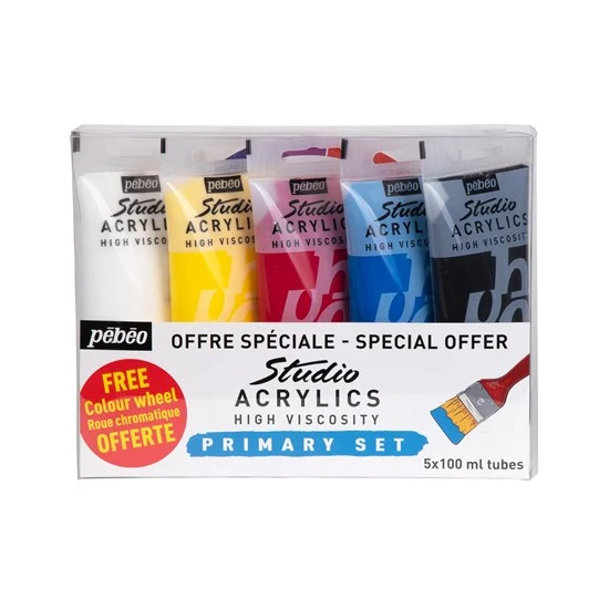 Hv acrylic set - studio - 5x100ml