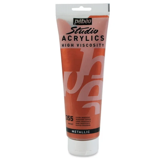 Acrylic hv - studio - 250ml - iridescent copper