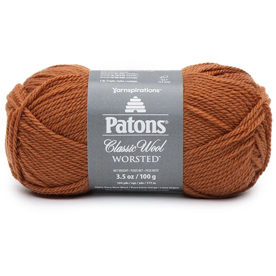Classic wool yarn #4 - 100g - pumpkin