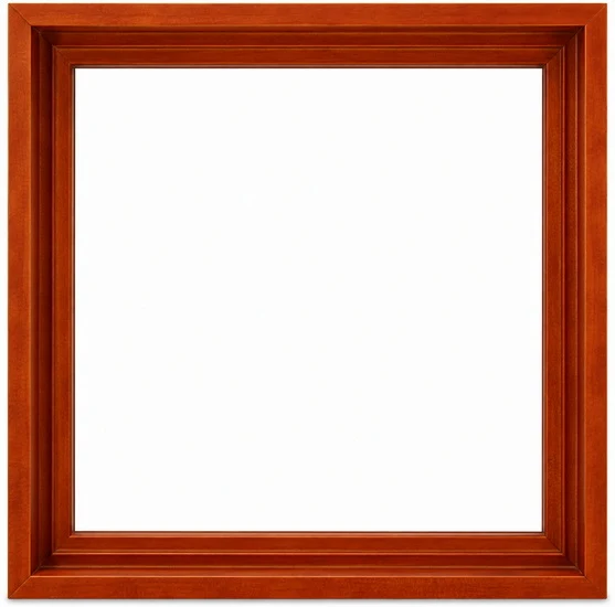 Floater Frame Wood Gallery Walnut - 10''X10''