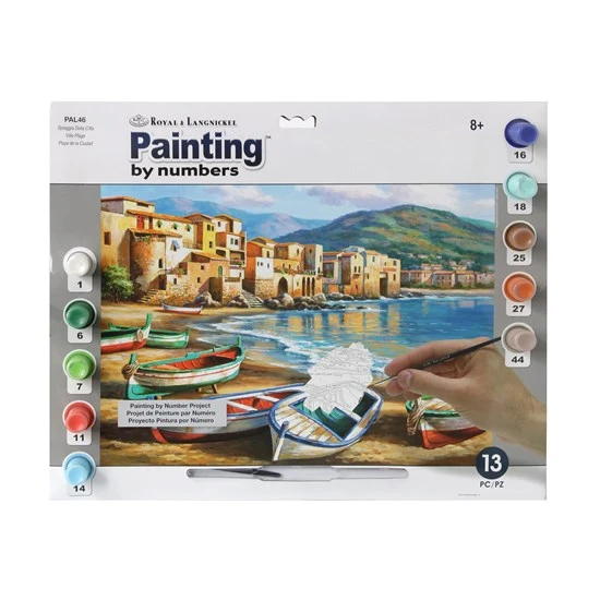 Paint By Numbers Spiaggia Della Citta