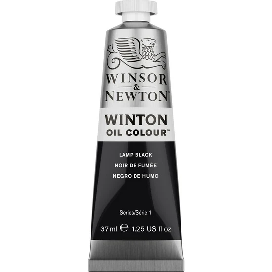 Winton oil - 37ml - lamp black - s1