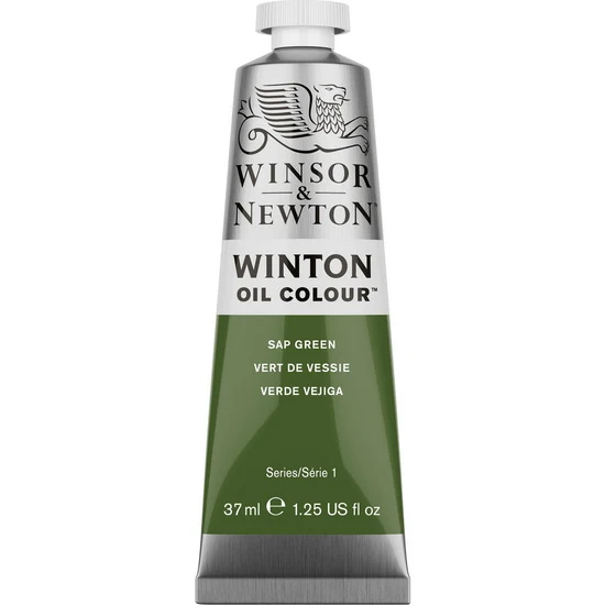 Winton oil - 37ml - sap green - s1