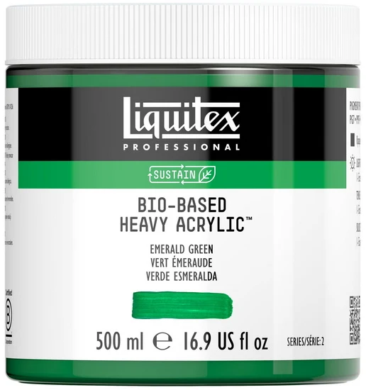 Bio hb acrylic - 16oz - emerald green - s2